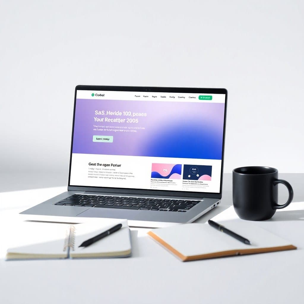Startup SaaS Landing Page (Figma)