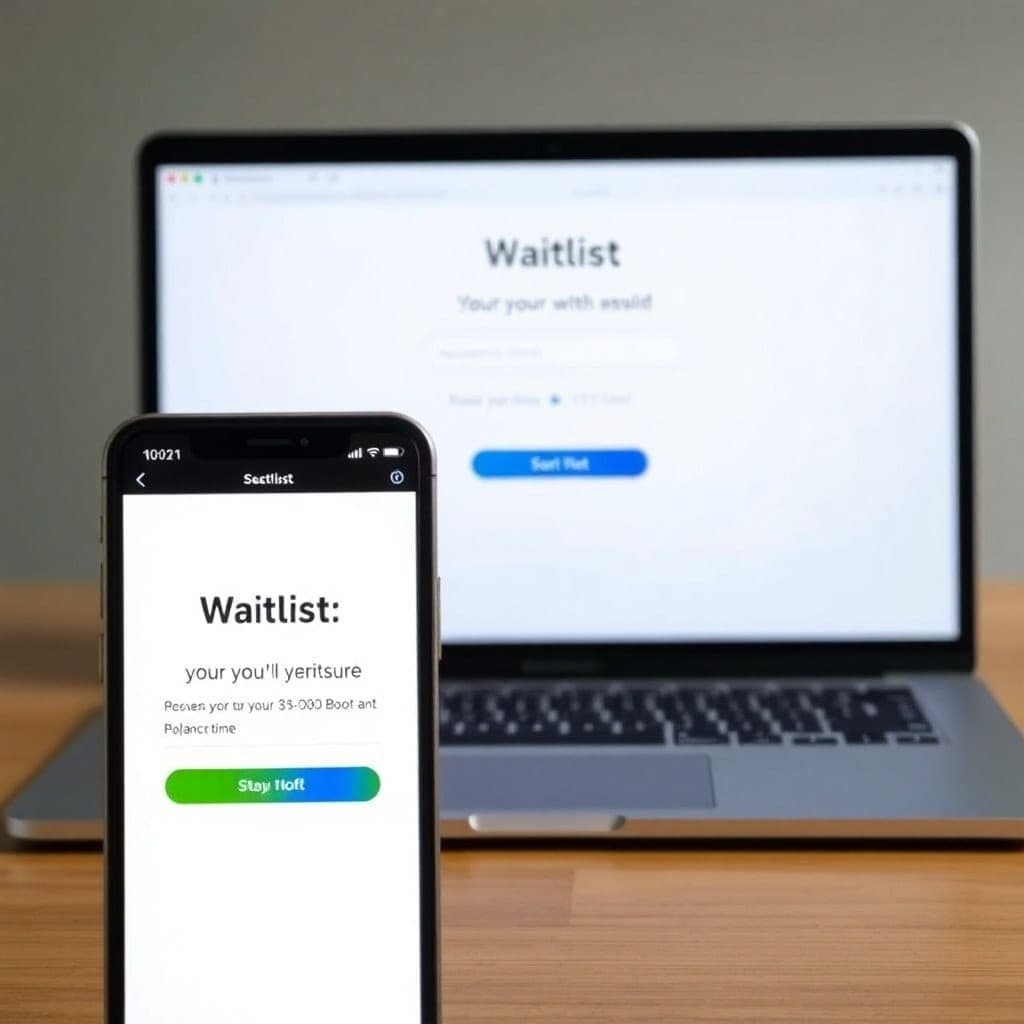 Waitlist Landing Page Template